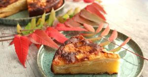 Recette Gâteau aux pommes au lait concentré sucré