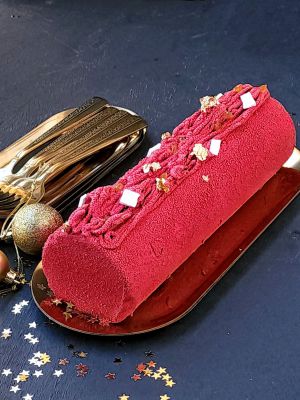 Recette Bûche chocolat orange et pain d'épices