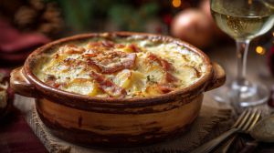 Recette Tartiflette au reblochon et à la cancoillotte