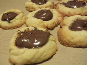 Recette Petits biscuits au nutella