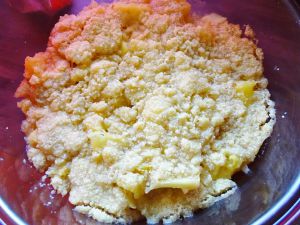 Recette Crumble pommes ananas