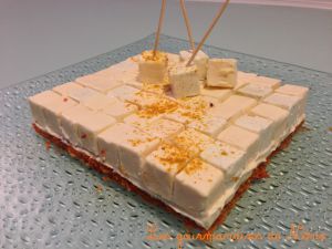 Recette Tarte apéricubes