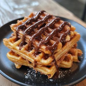 Recette Découvrez la Recette Parfaite des Gaufres-Churros : Un Délice Croustillant à Réaliser chez Vous