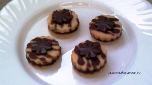 Recette Sablés fourrés au chocolat