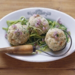 Recette Boulettes de fromage sur poireaux