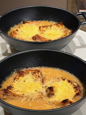 Recette Soupe à l'oignon