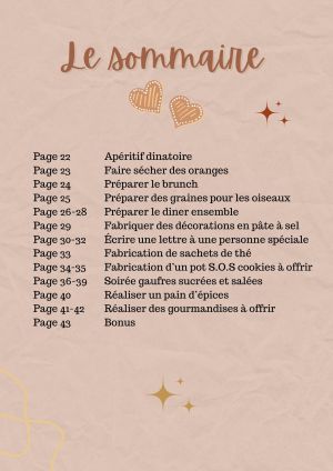 Recette Calendrier de l’Avent by Courgetteandco