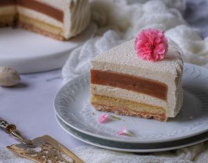 Recette Entremets vanille caramel