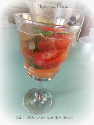Recette Mojito aux fraises