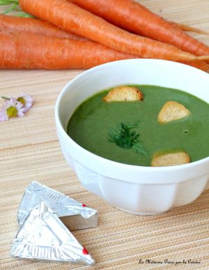 Recette Soupe de fanes de carottes