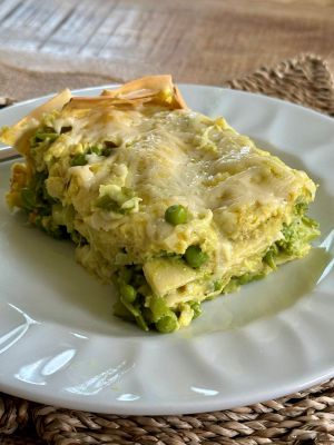 Recette Lasagnes aux légumes à la béchamel légère