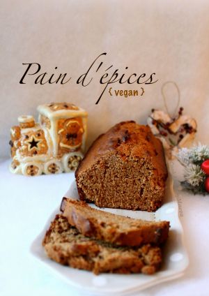 Recette Pain d'épices vegan { sans oeuf et sans lactose }