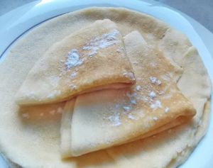 Recette Pâte à crêpes soufflées