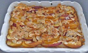 Recette Tian aux pêches *