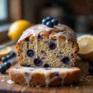 Recette Lemon Blueberry Bread – Easy, Moist & Zesty Quick Bread Recipe