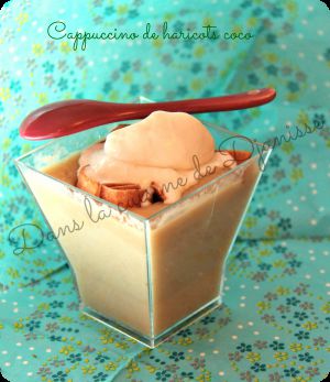Recette Cappuccino de haricots cocos – Vegan