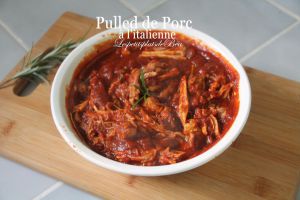 Recette Pulled de porc à l'italienne