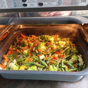 Recette Cuisson de légumes surgelés au COMBI NINJA