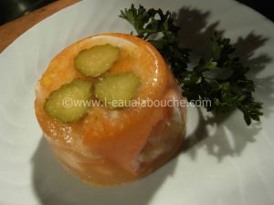 Recette Aspic De Salade Russe Au Jambon Et Asperges