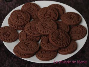 Recette Petits sablés au chocolat