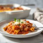 Recette Easy Beefy Baked Ziti