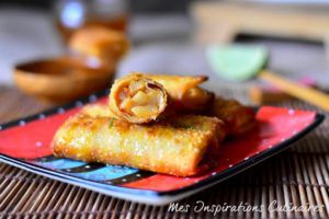 Recette Nems croustillants aux poires