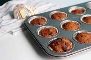Recette Muffins Amande – Chocolat Vegan