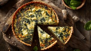Recette Tarte aux épinards