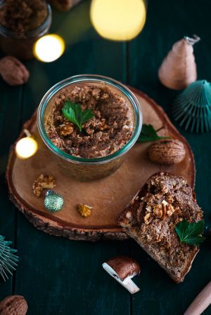 Recette Terrine aux champignons vegan