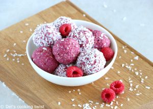 Recette Snacks healthy aux fruits rouges (cru, vegan, sans gluten)