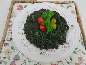 Recette Khobaiza (khobiza) bel zit zitouna ( mauve à l'huile d'olive)...خبيزة بزيت الزيتون