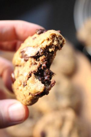 Recette Cookies au chocolat secrètement véganes