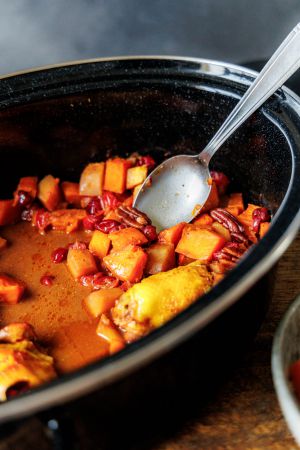 Recette Poulet aux légumes d'automne