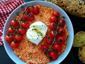 Recette Risotto aux tomates