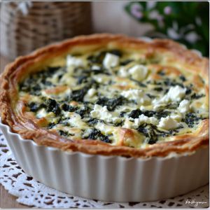 Recette Découvrez la Recette Irrésistible de Quiche aux Épinards et Feta pour un Repas Léger et Savoureux