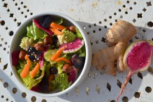 Recette Salade croquante et colorée [vegan]