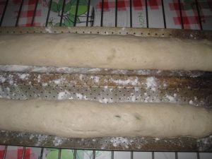 Recette Baguettes au levain(maison) et graines