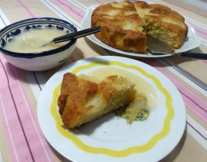 Recette Gâteau aux poires parfumé à la badiane et oranges confites