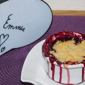 Recette Crumble aux fruits rouges