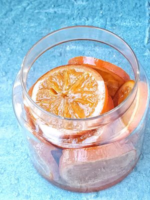 Recette Oranges confites au sirop