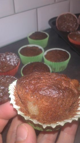 Recette Muffins poire / chocolat