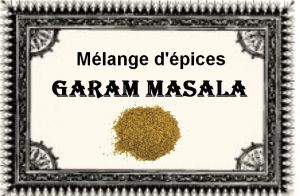 Recette Mélange d'épices Garam Masala (épices Indien)