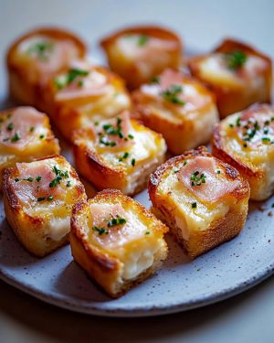 Recette Mini Croque-Monsieur Savoureux : Recette Facile et Rapide
