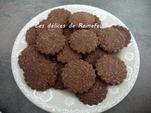 Recette Sablés cacao-noisettes