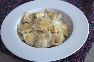 Recette Ravioli maison saumon/fromage