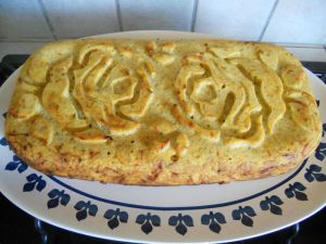 Recette Cake poivrons, carottes et courgettes au curry