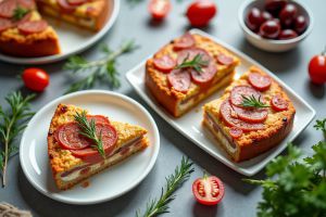 Recette Cake au chorizo et à la feta : astuces et ingrédients pour une explosion de saveurs