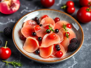 Recette Découvrez la Recette Luxueuse : Carpaccio de Saint-Jacques, Fruit de la Passion et Caviar !