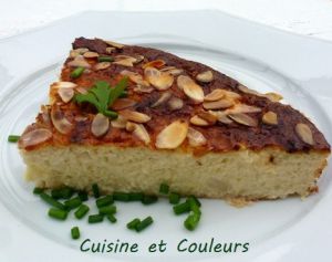 Recette Gâteau léger de chou fleur cru et fromage frais
