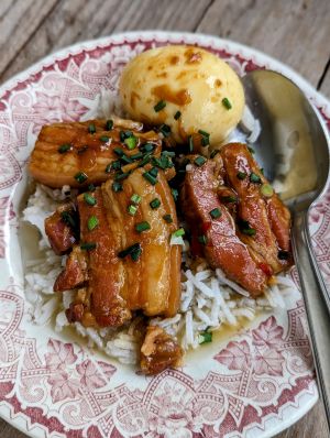 Recette Thit kho trung, le porc au caramel aux œufs {Vietnam}